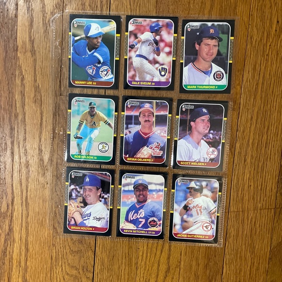 A collection of 63 Don Russ baseball cards randomly selected. - Picture 12 of 13